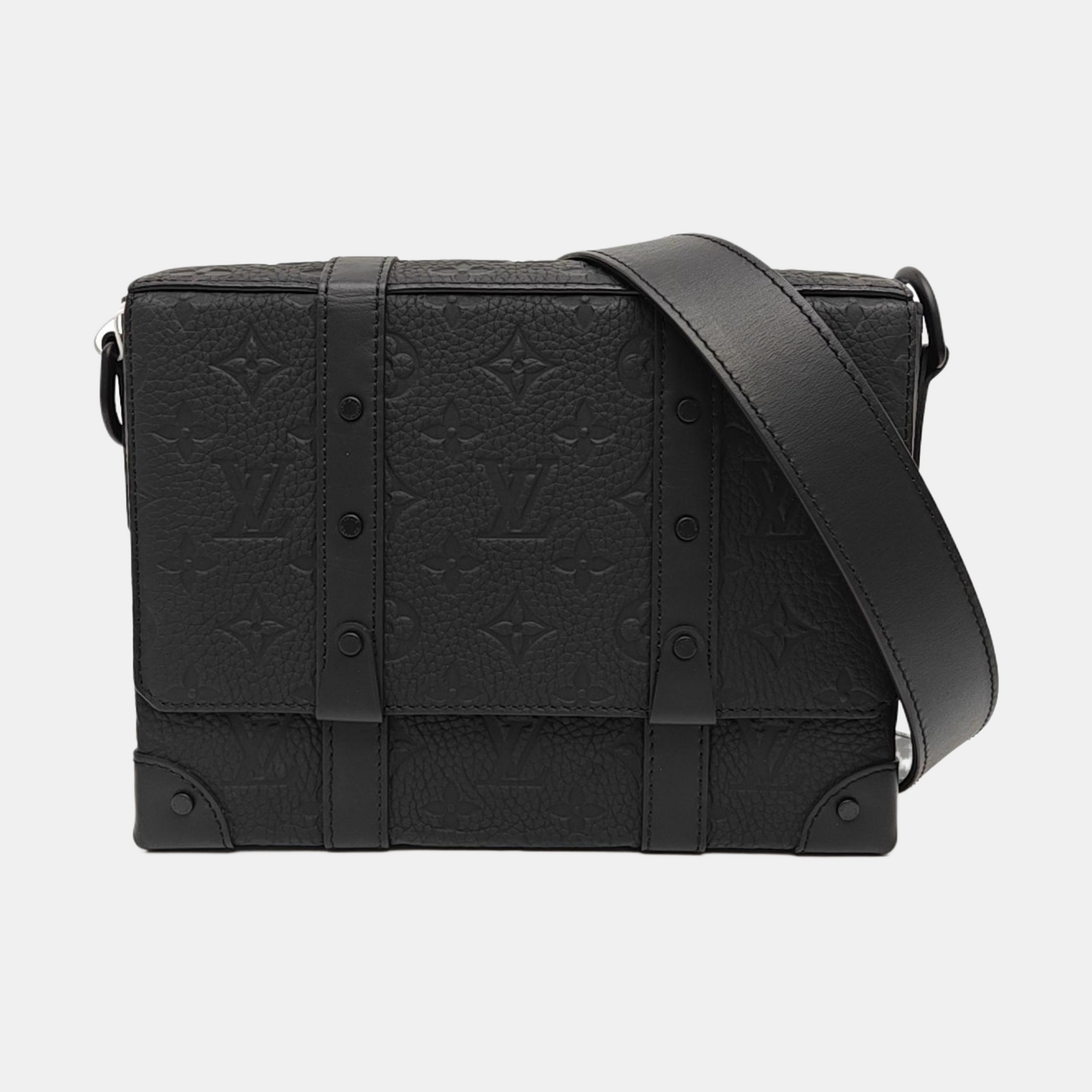 TRUNK PM Calfskin Black