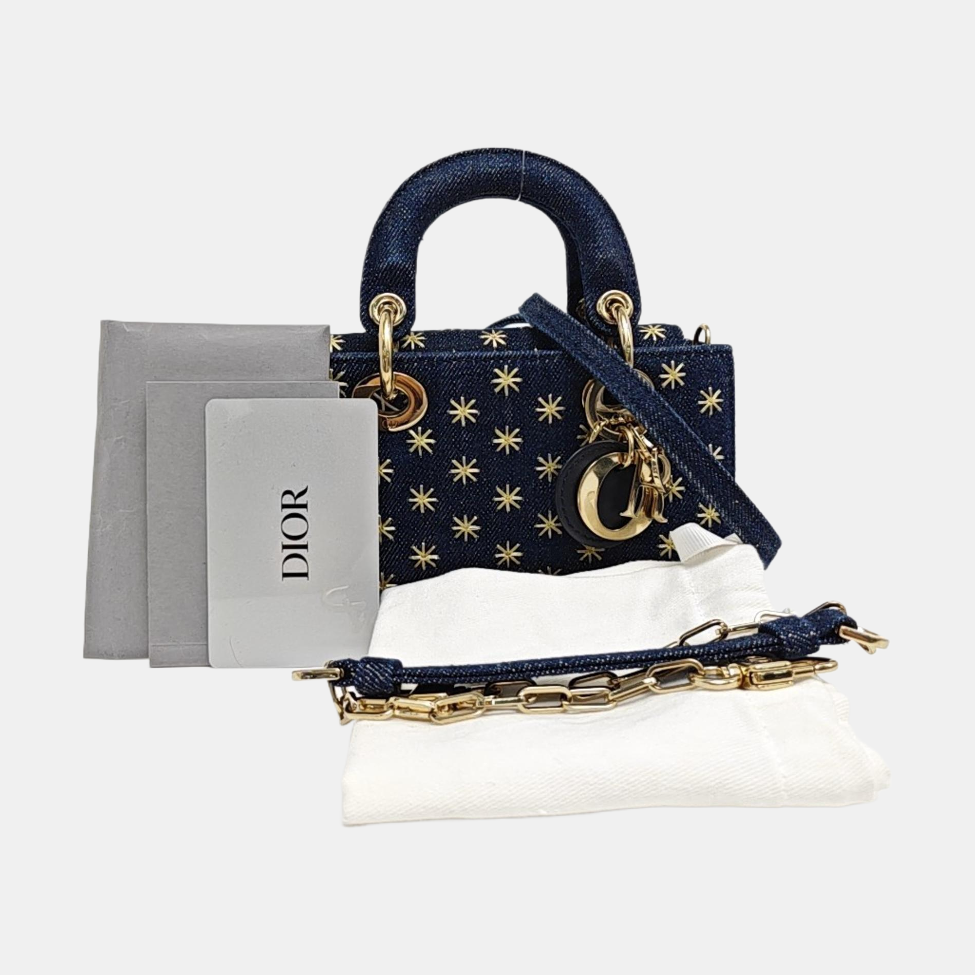 Lady D-Joy Super Mini Denim Blue