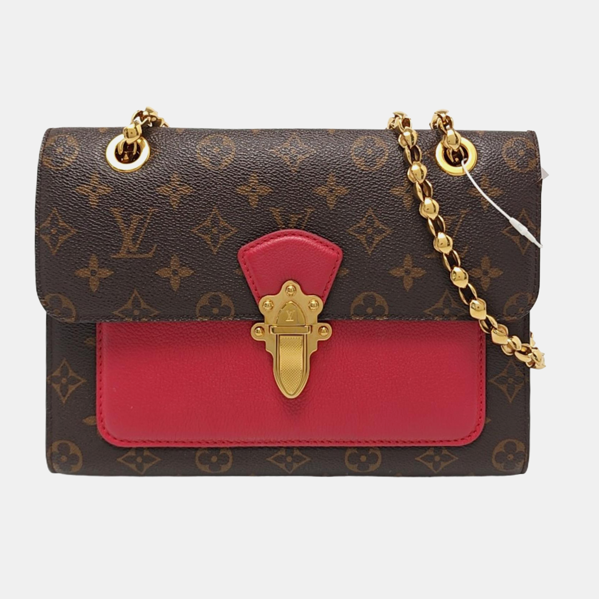 VICTOIRE Monogram Coated Canvas Brown