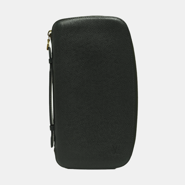 Calfskin Clutch Green