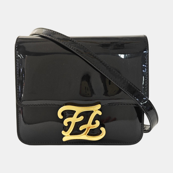 Karligraphy Patent Leather Black