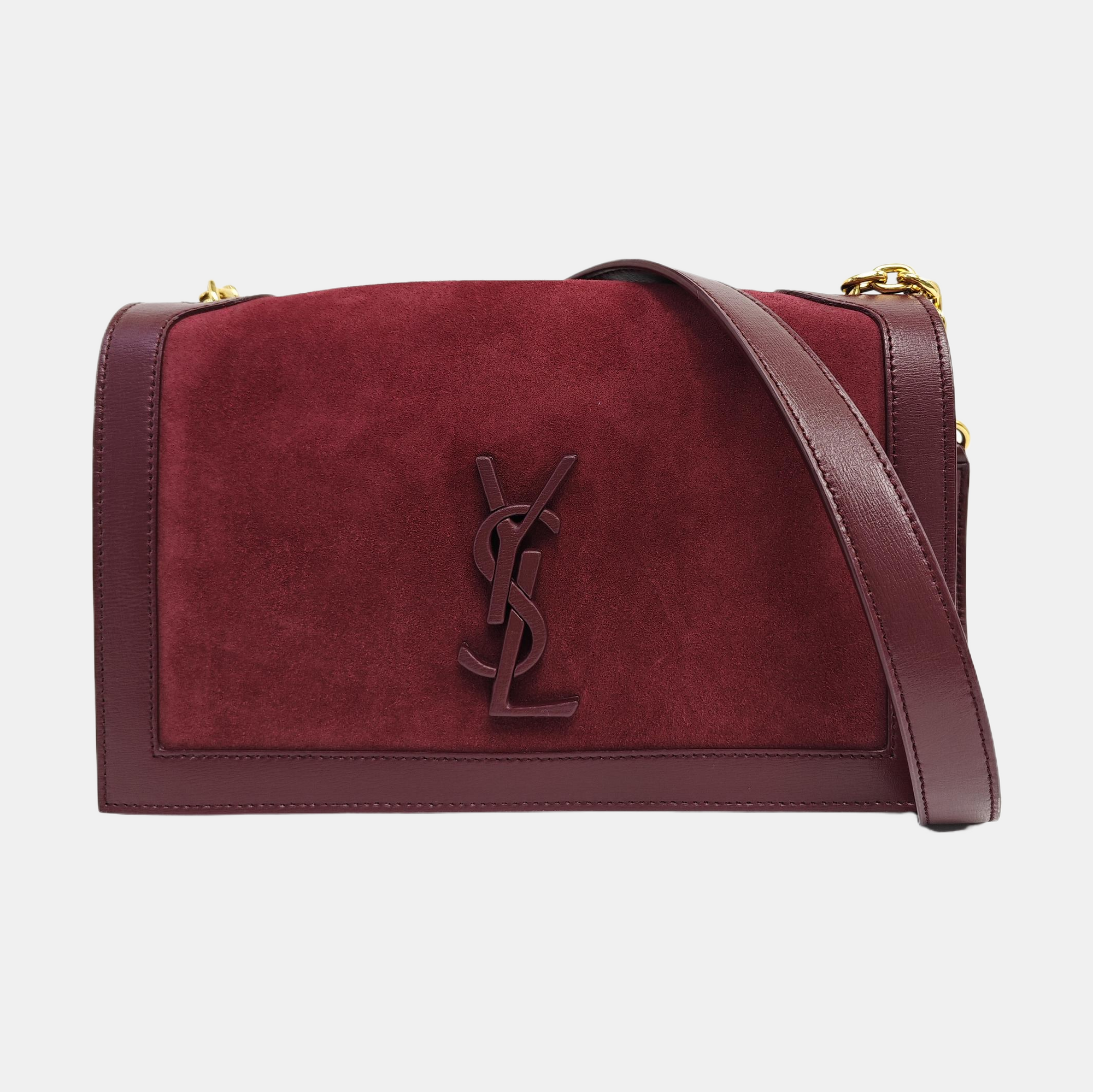 MONOGRAM Suede Red