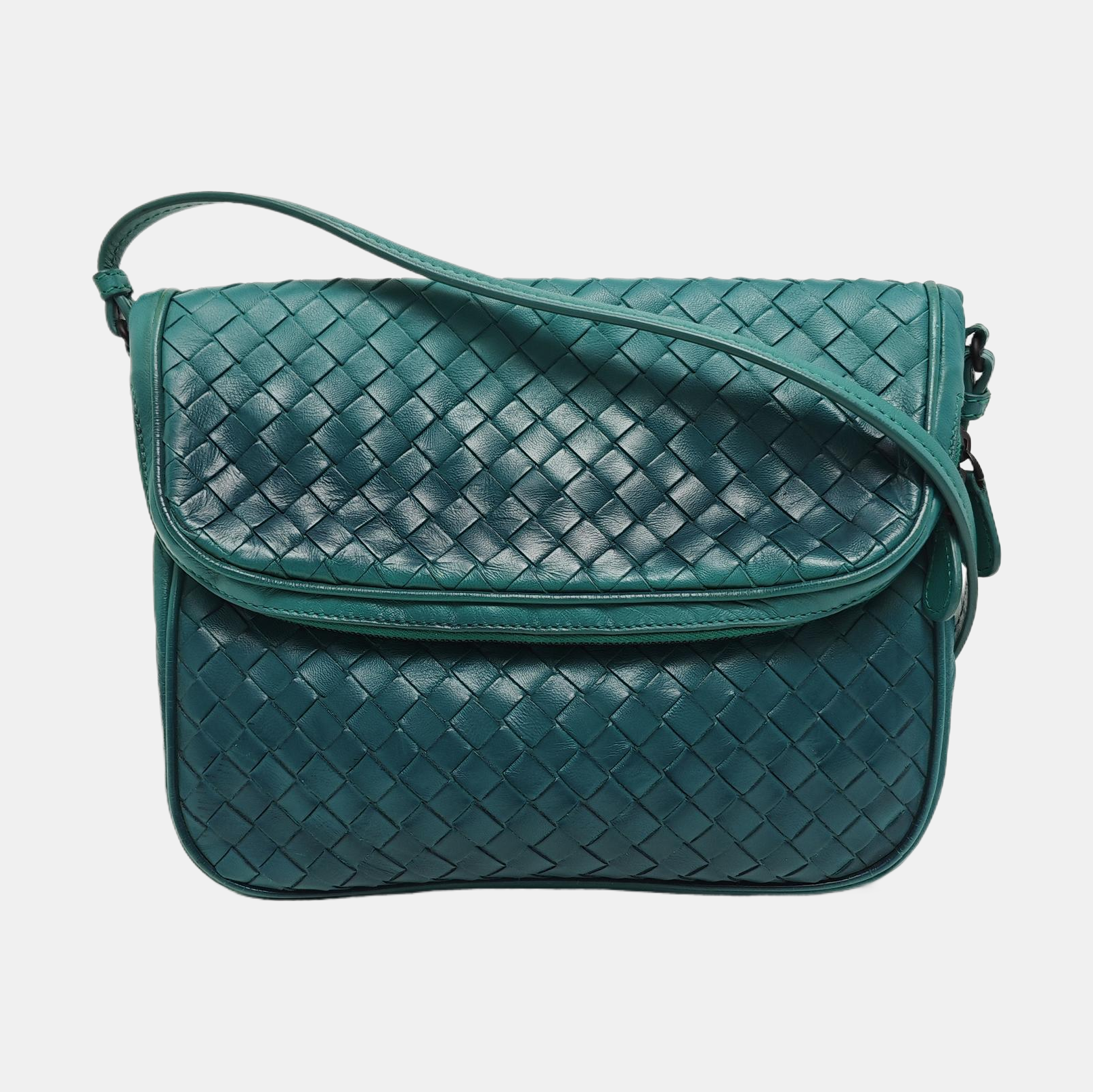 Calfskin Shoulder Bag Green