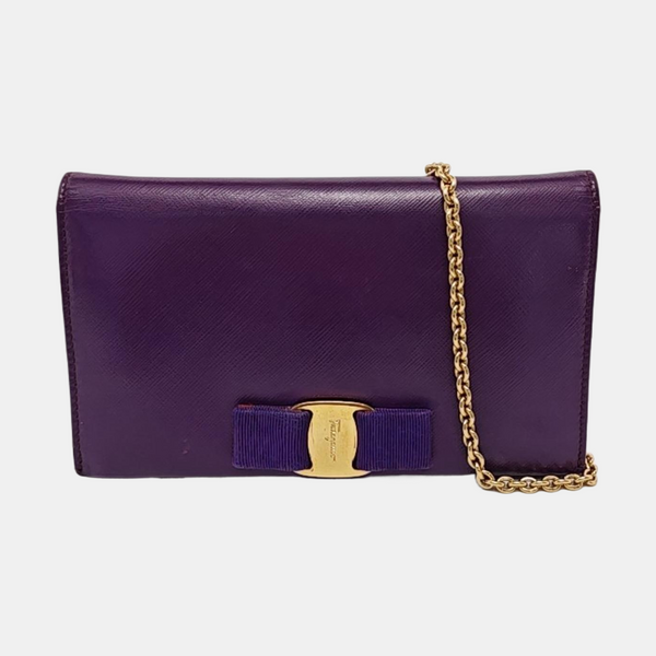 Ginny Small Calfskin Purple