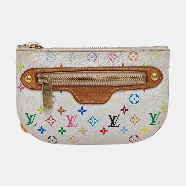 Monogram Coated Canvas White