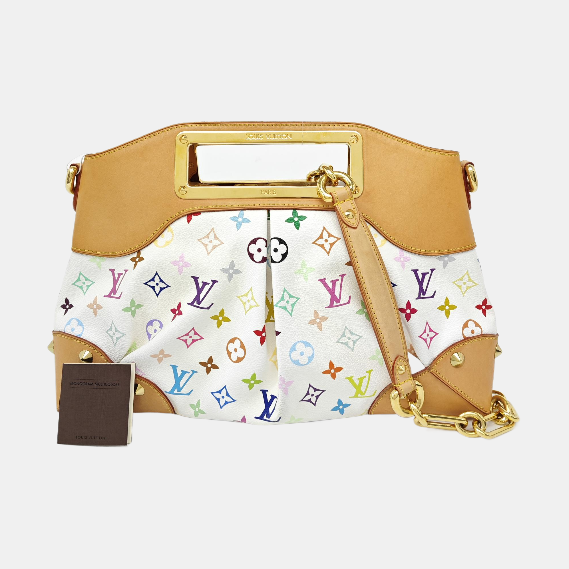LV × TM JUDY MM Monogram Coated Canvas White