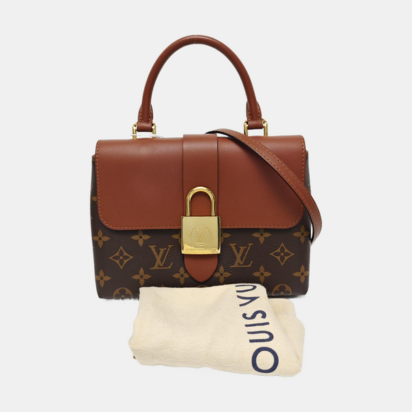 LOCKY BB Monogram Coated Canvas Brown