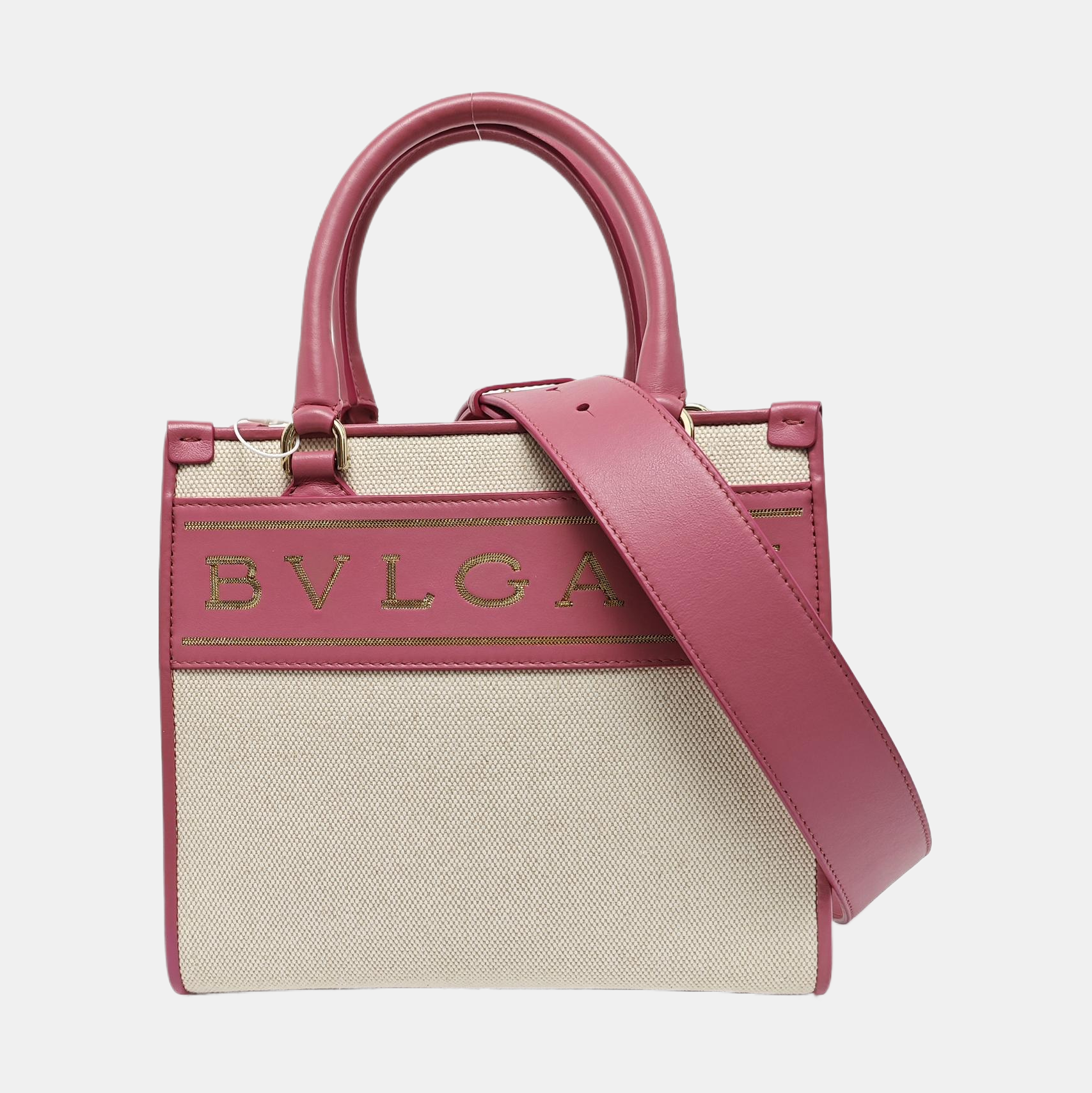BVLGARI Small Canvas White
