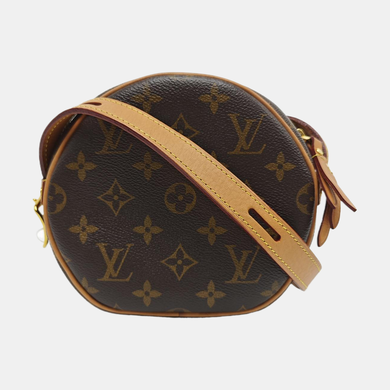 BOITE CHAPEAU PM Monogram Coated Canvas Brown