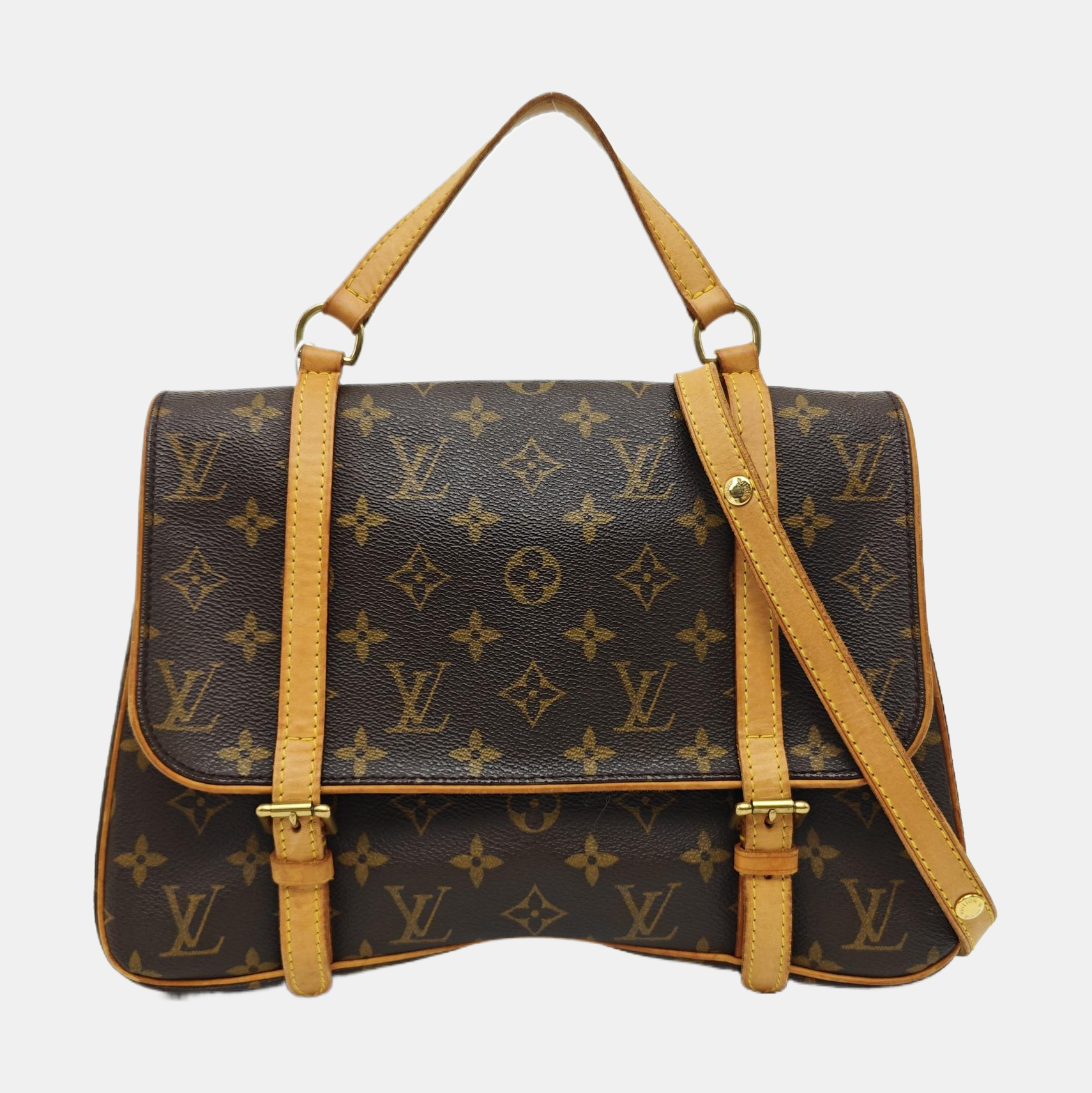 MARELLE SAC À DOS Monogram Coated Canvas Brown