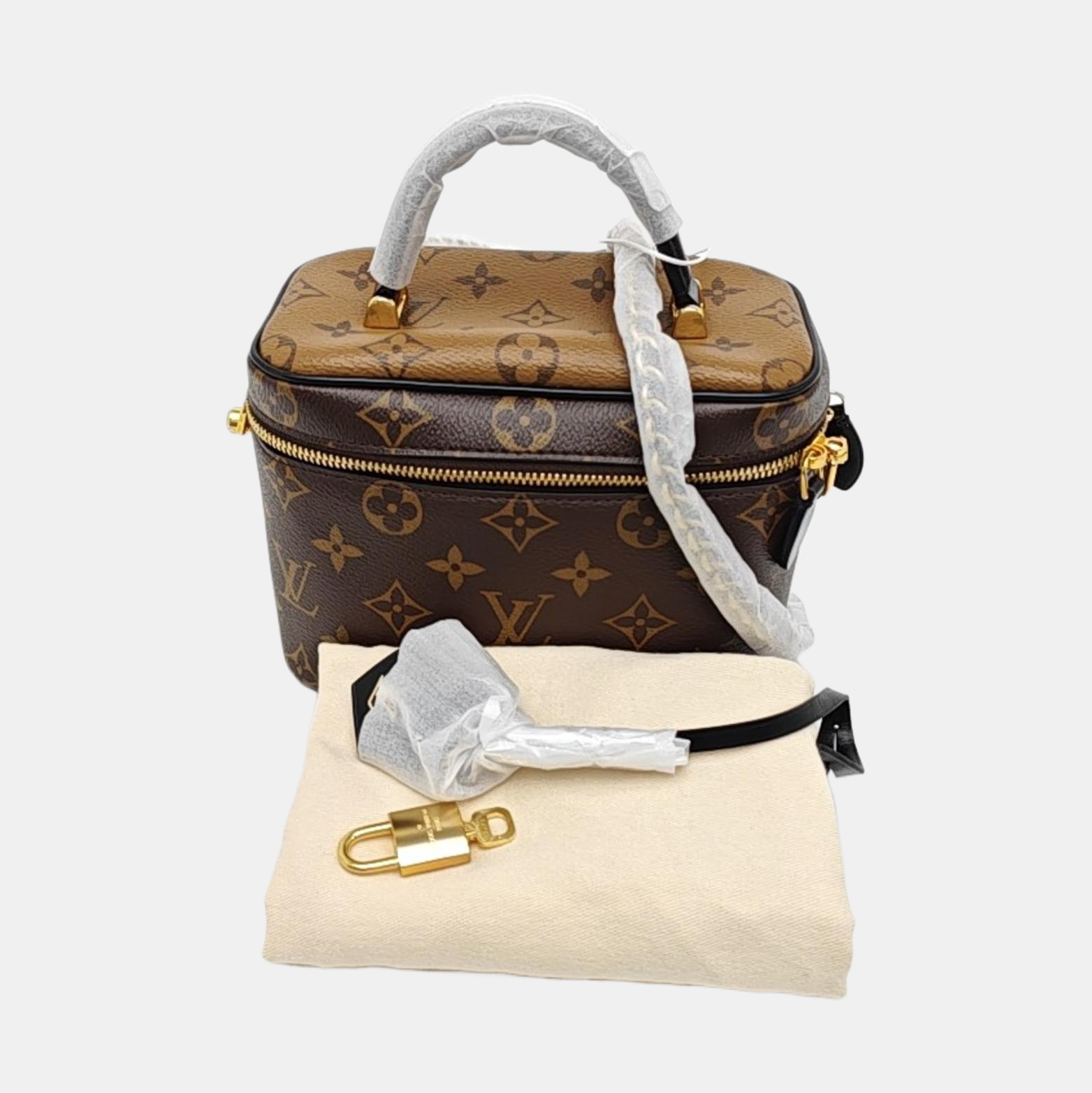 VANITY PM Monogram Coated Canvas Brown