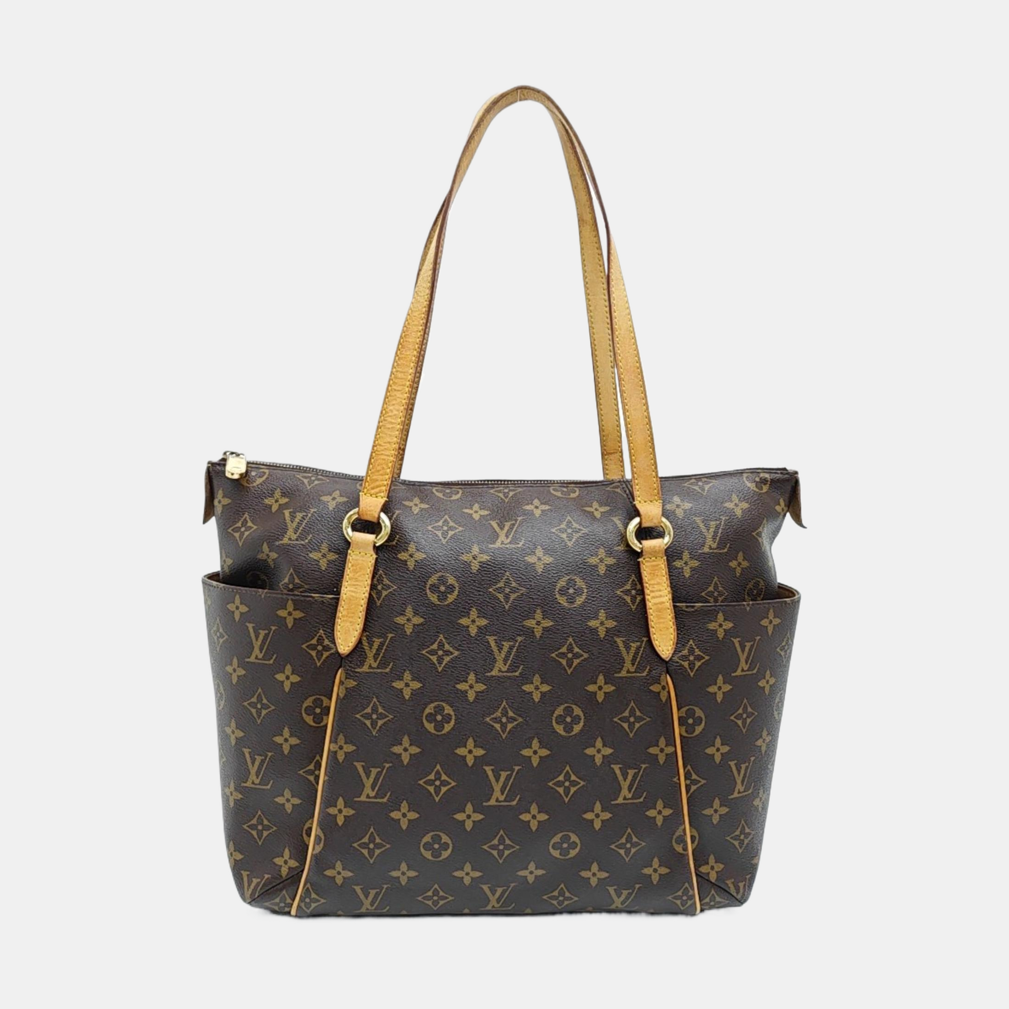 TOTALLY MM Monogram Coated Canvas Brown