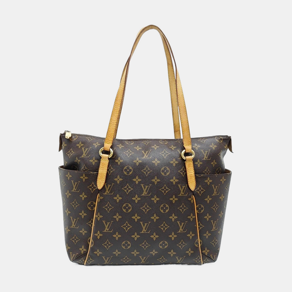 TOTALLY MM Monogram Coated Canvas Brown