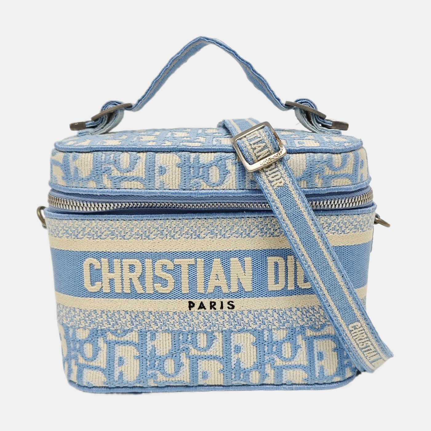 Travel Vanity Oblique Fabric Blue