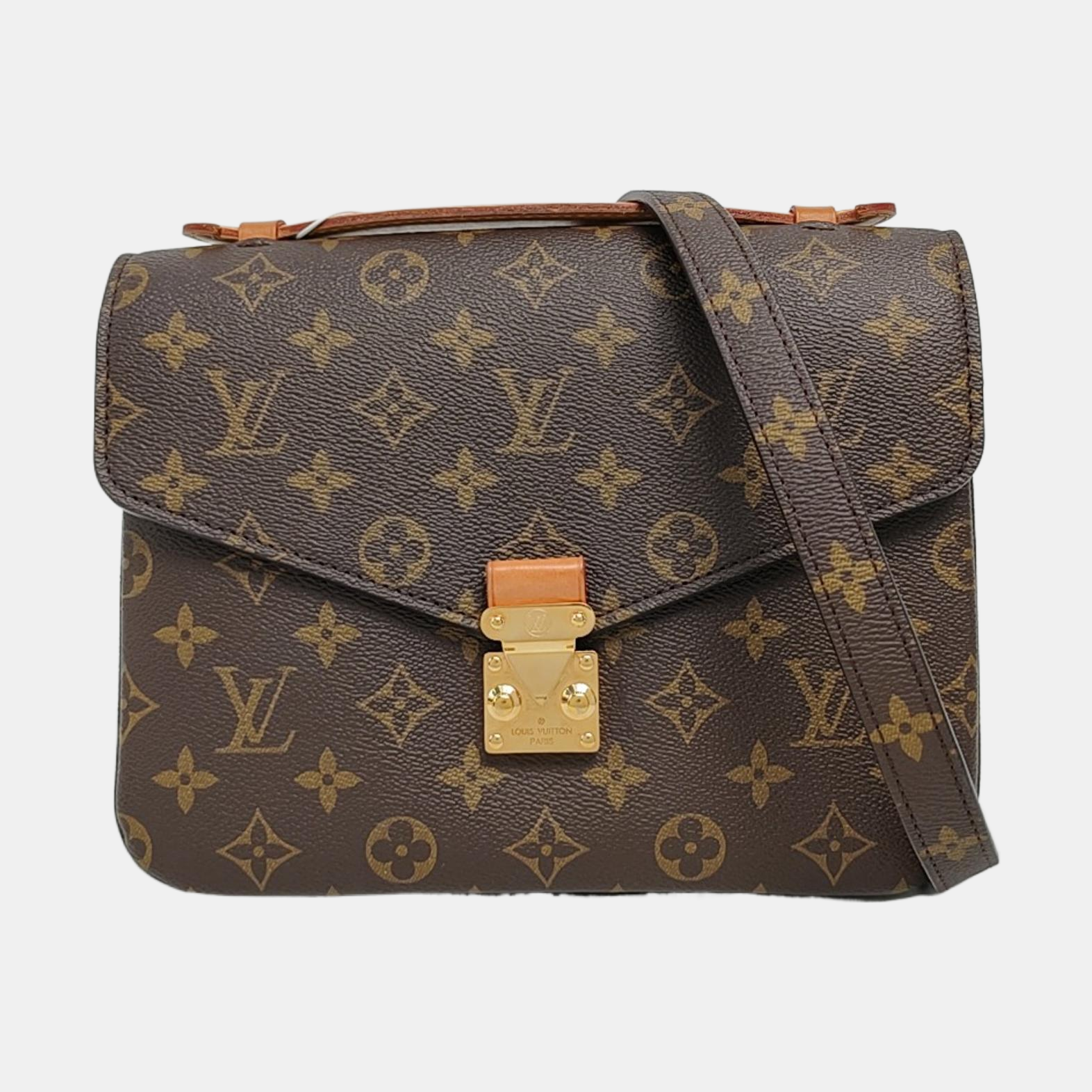 Authenticated pre-owned  MÉTIS MM Monogram Coated Canvas Brown - Shoulder Bag at Looply