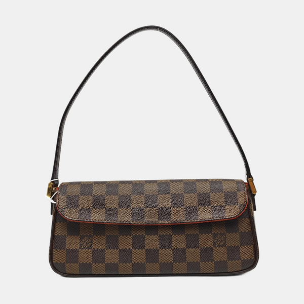 RECOLETA Damier Ebene Coated Canvas Brown