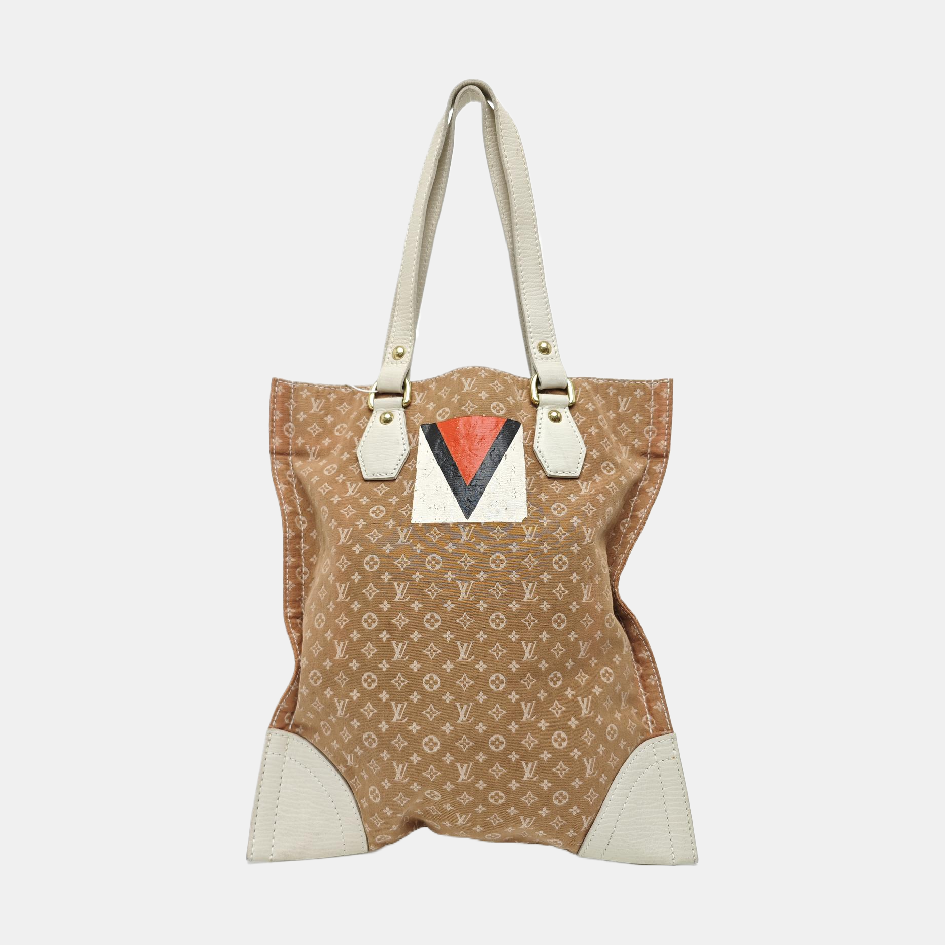 TANGIER Monogram Canvas Beige