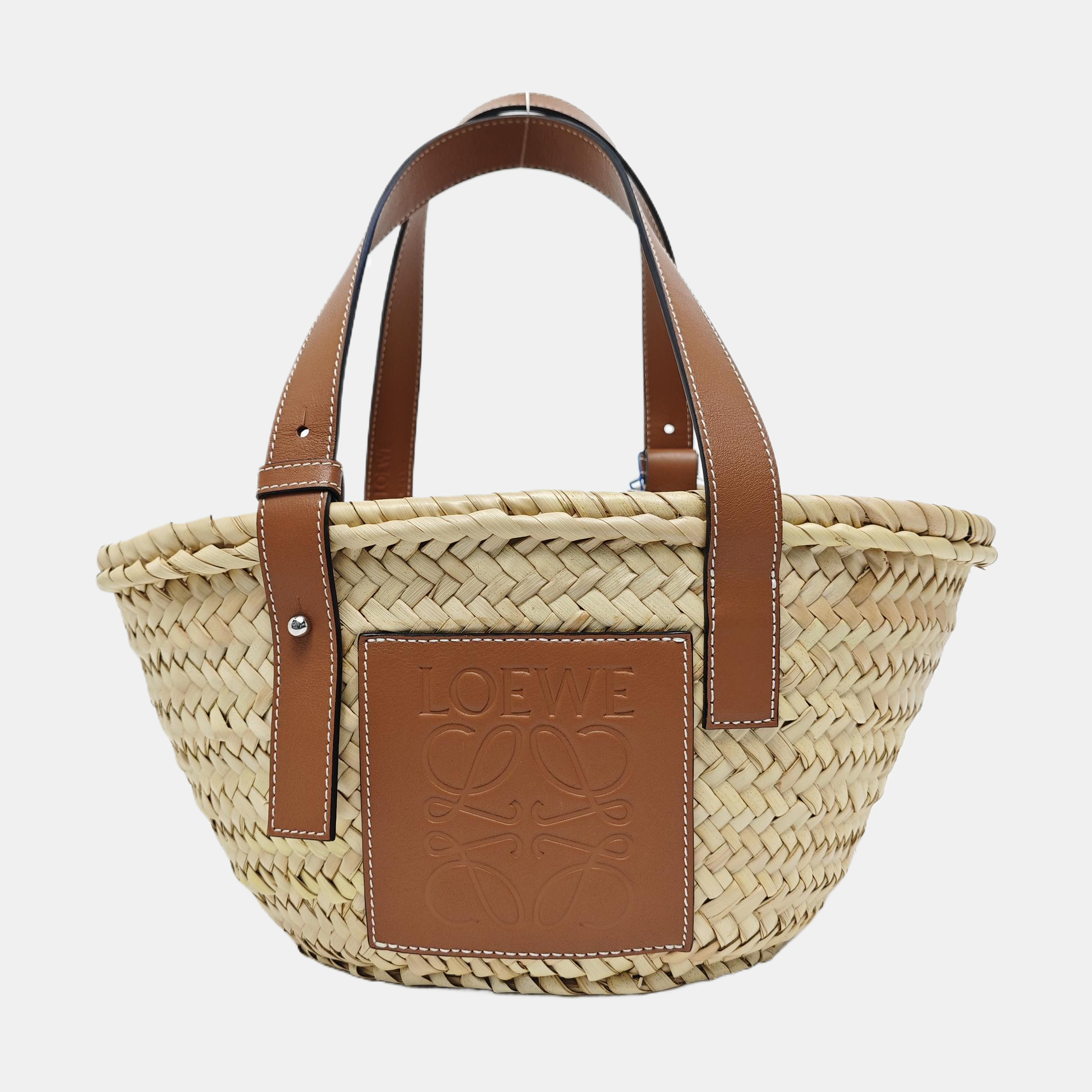 Basket Small Straw Beige
