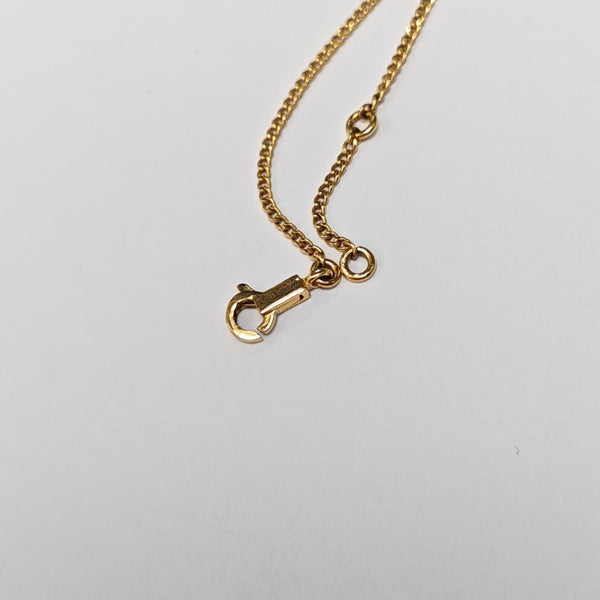 ALPHABET Metal Gold Bracelet