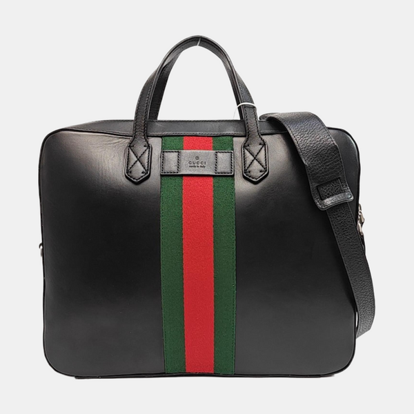 Calfskin Shoulder Bag Black