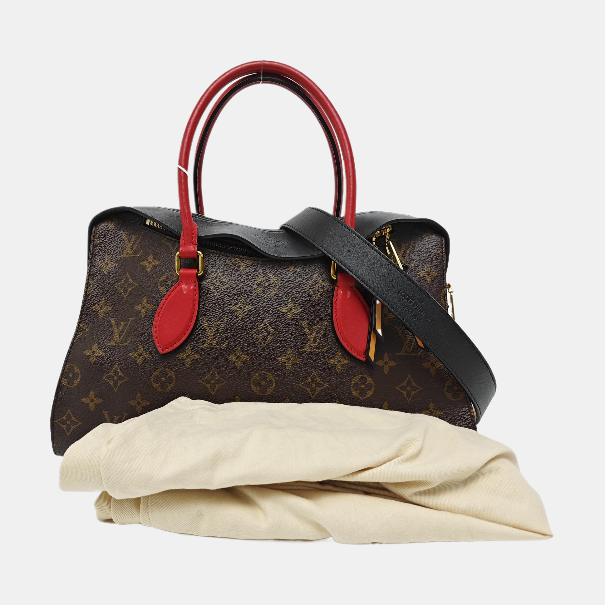 TUILERIES Monogram Coated Canvas Brown