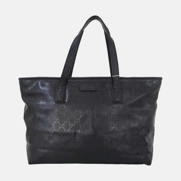 GG Imprime Monogram Coated Canvas Black