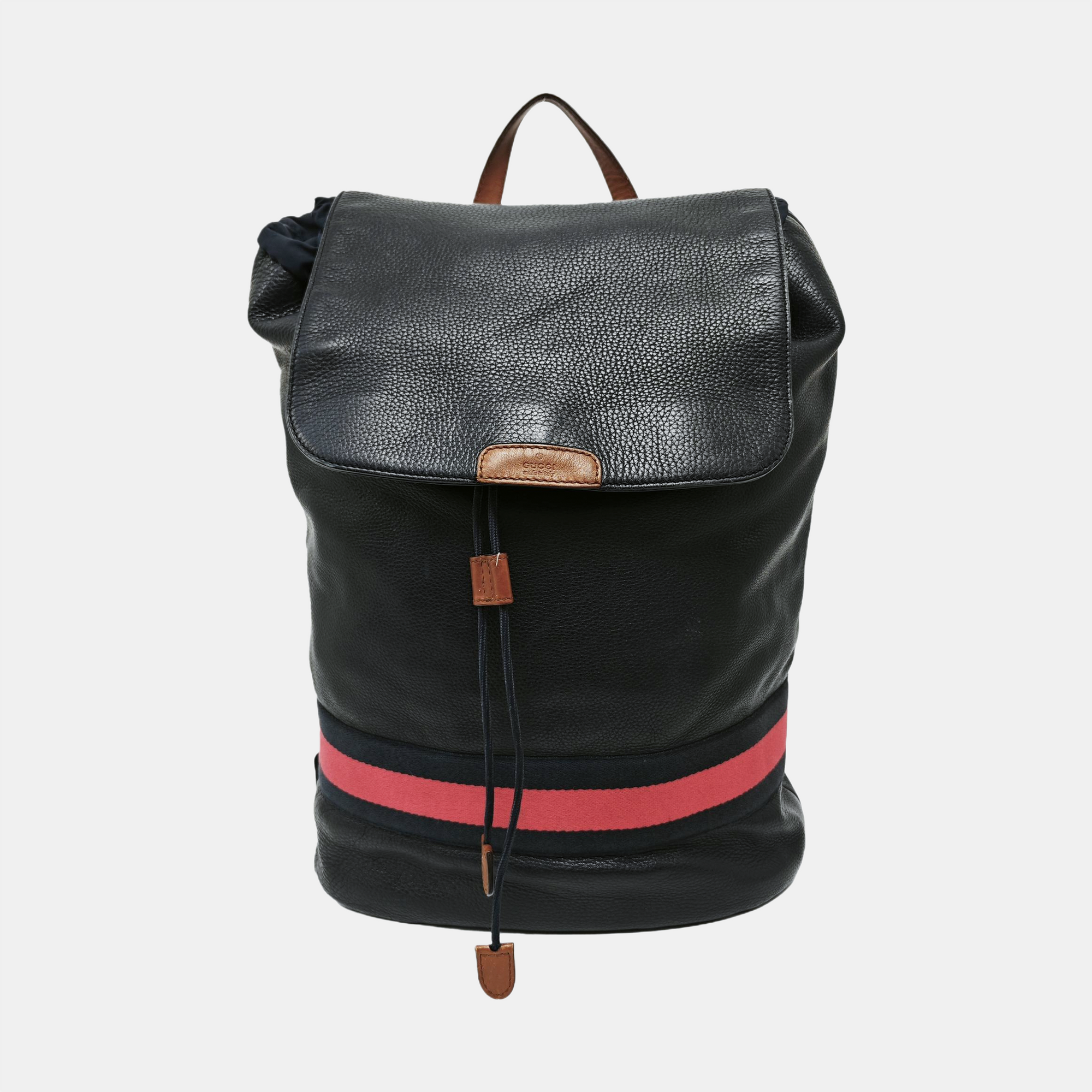 Calfskin Backpack Blue