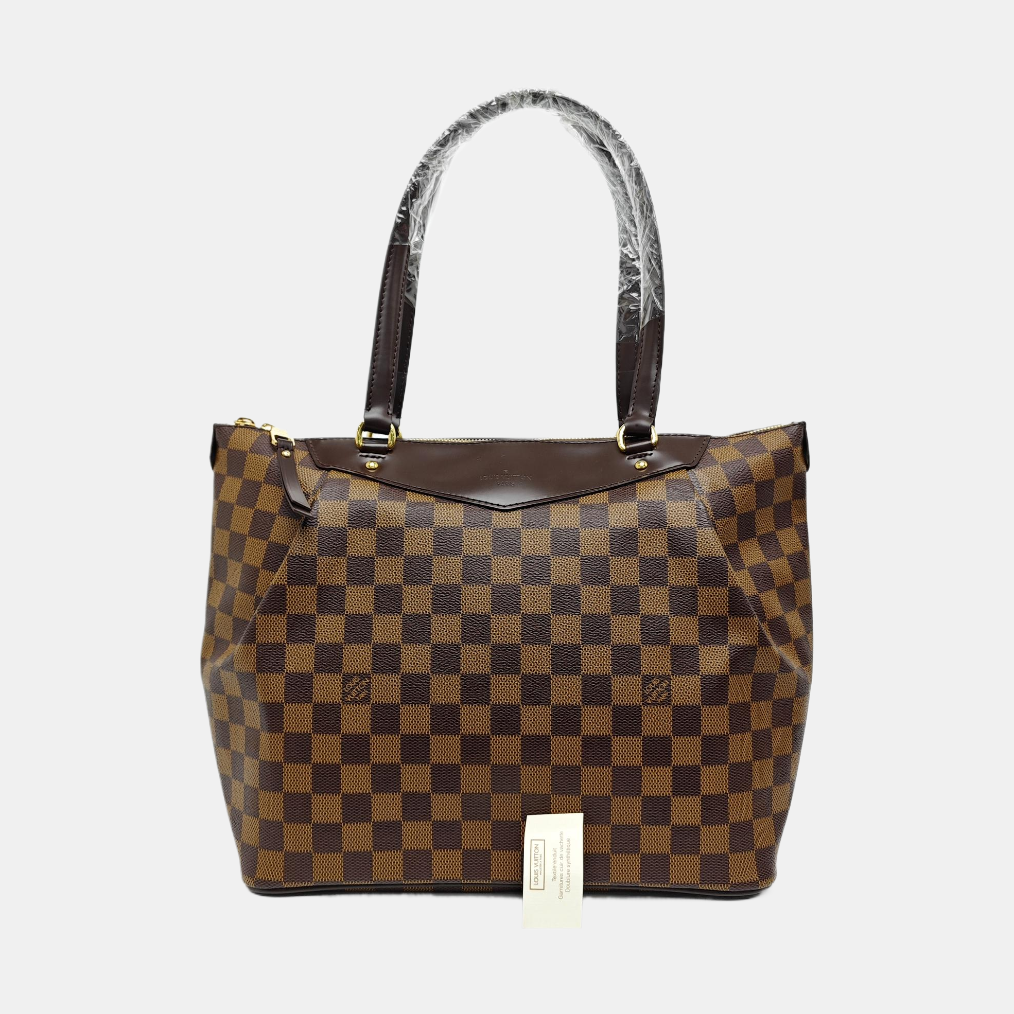 WESTMINSTER GM Damier Ebene Coated Canvas Brown