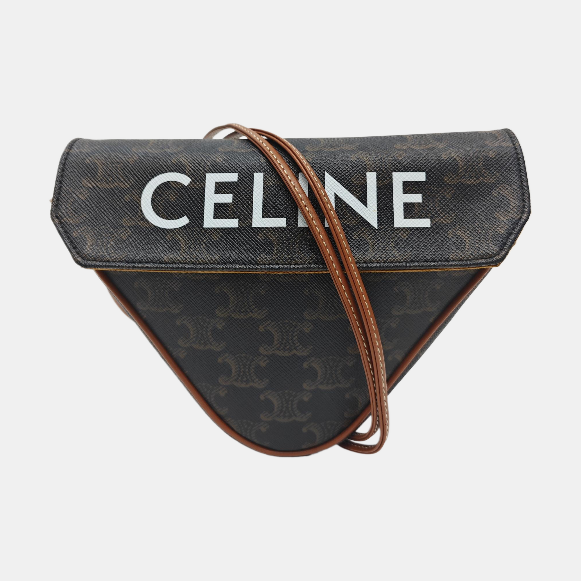 TRIANGLE Coated Canvas Brown