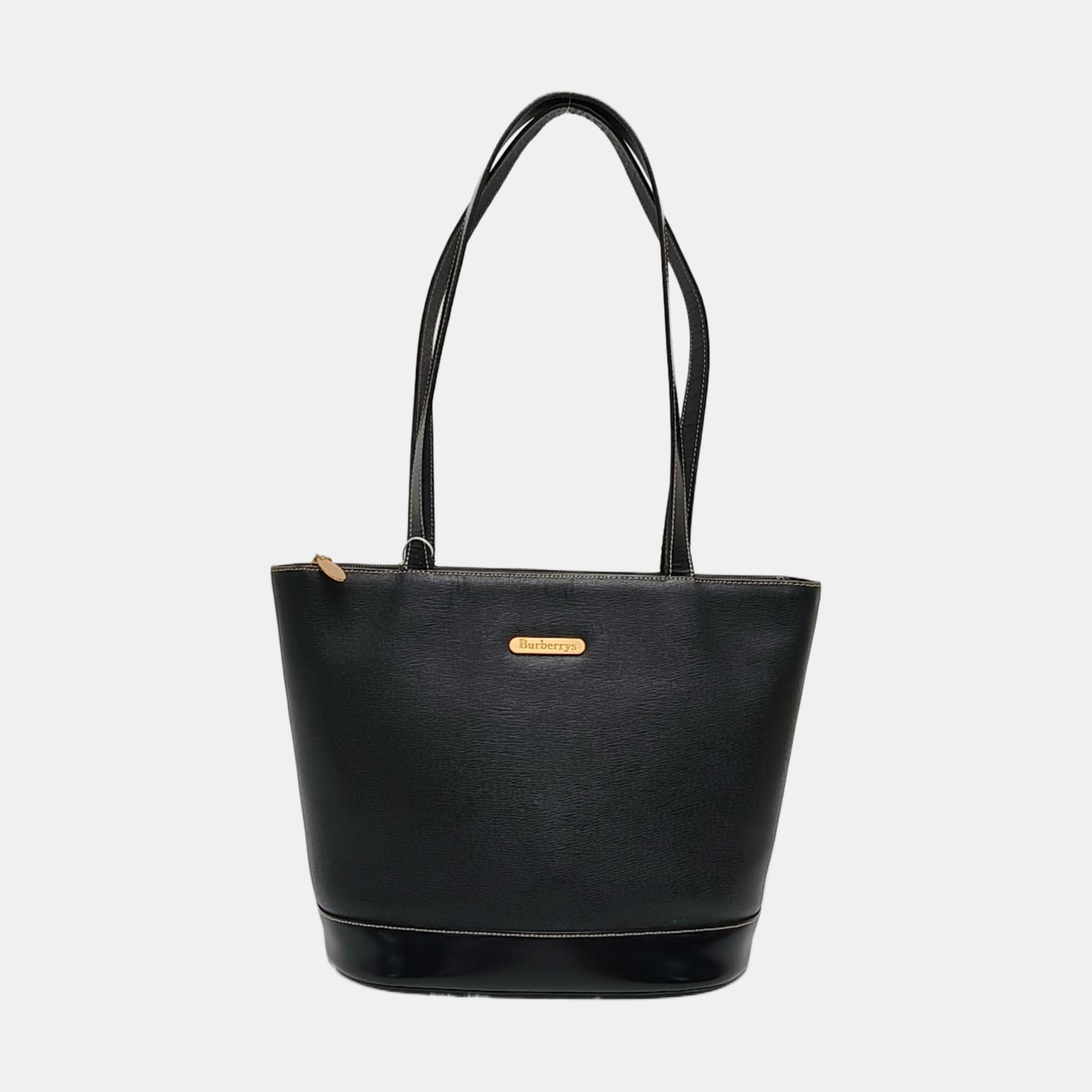 Calfskin Shoulder Bag Black