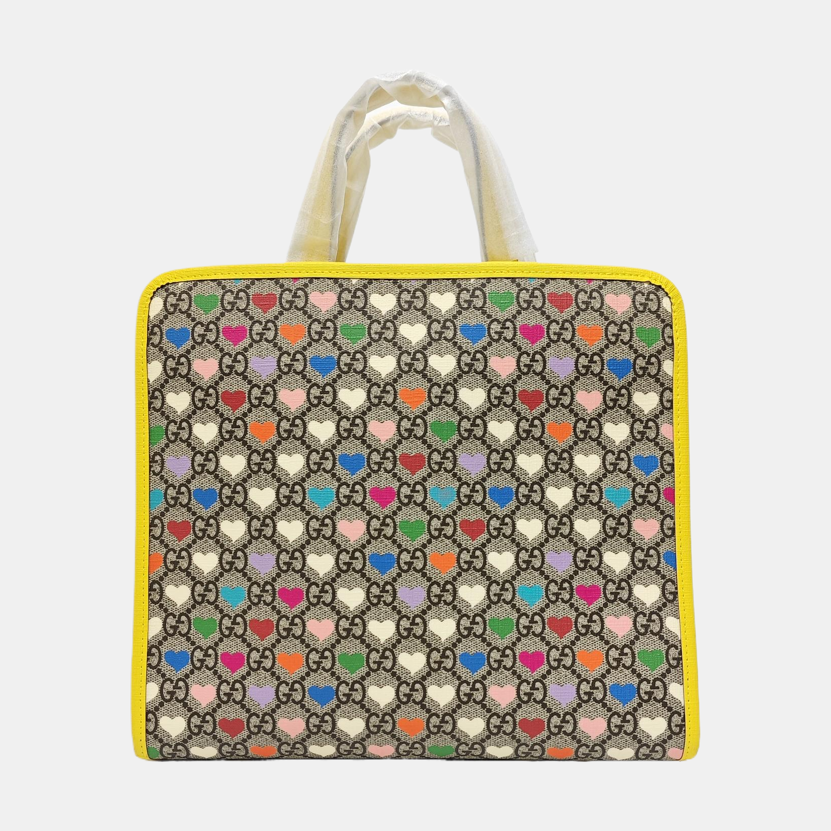 Children’s GG Bucket Monogram Coated Canvas Beige
