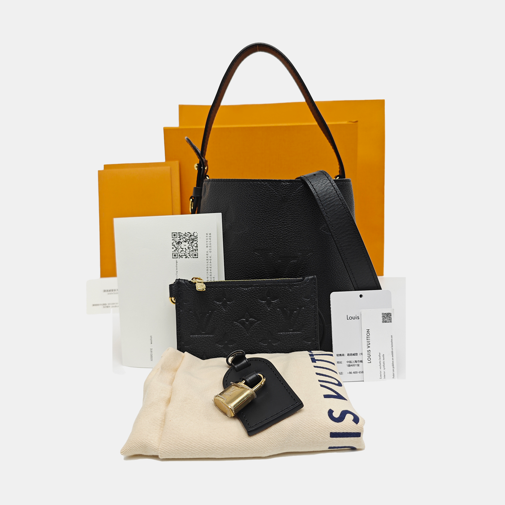 ALL IN Calfskin Black