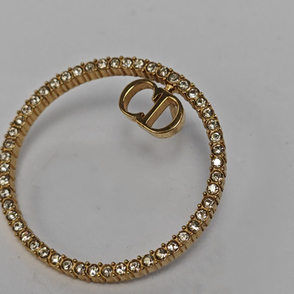 Dior Tribales Metal Gold Earrings