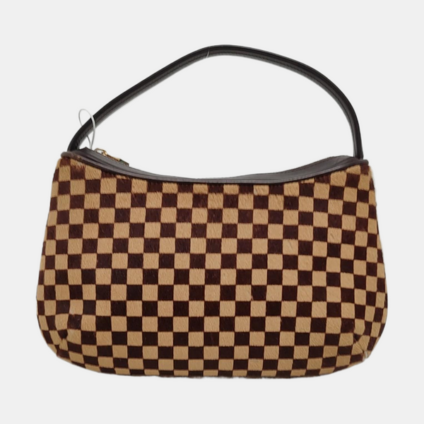 TIGRE Damier Ebene Horsehair Brown