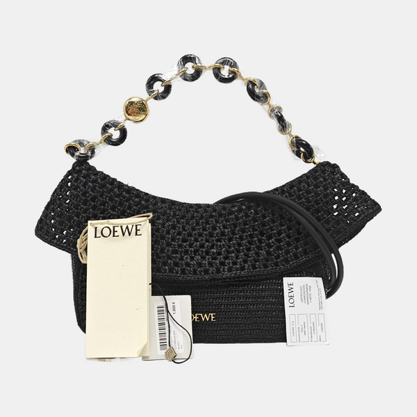 Ola Medium Straw Black