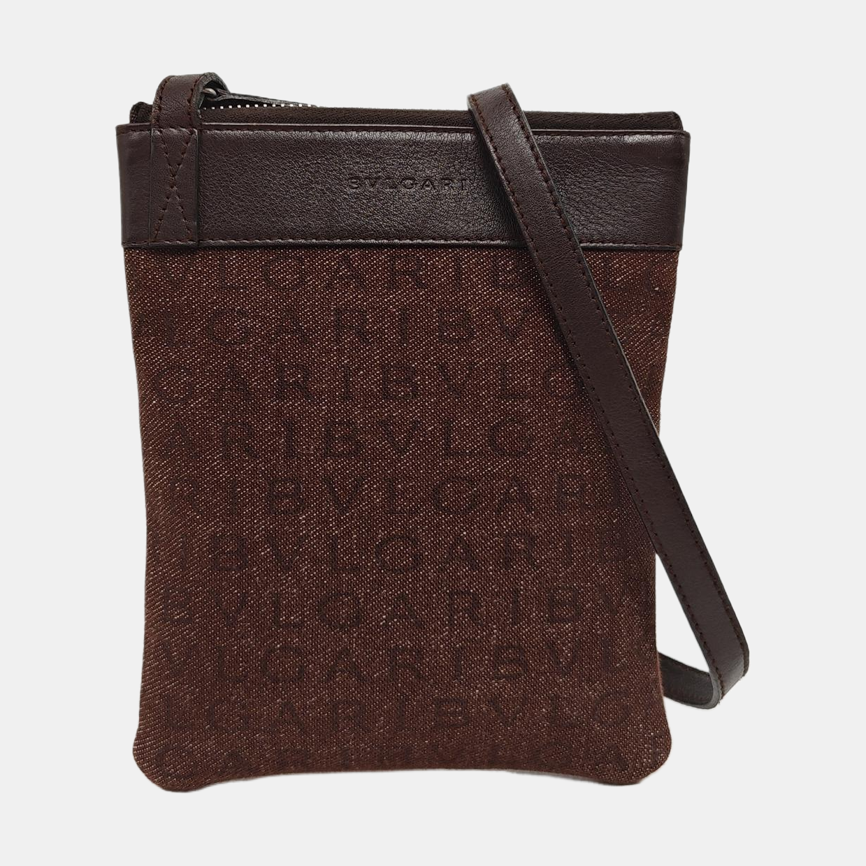 LOGO MANIA Canvas Brown