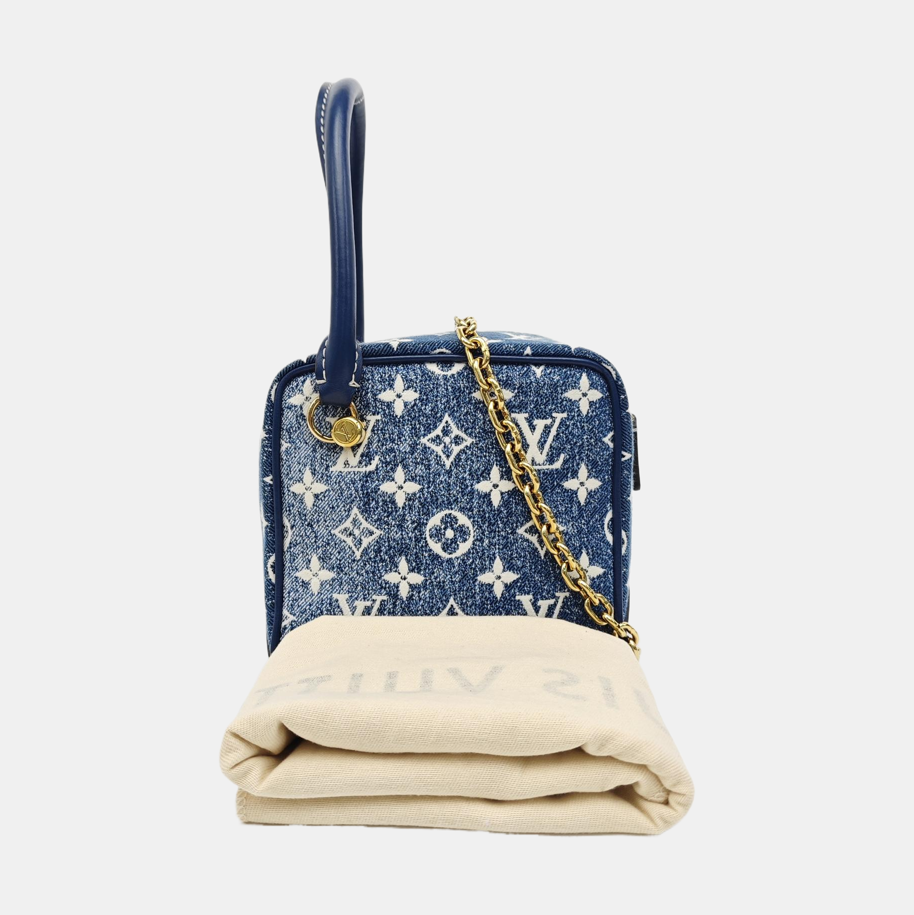 SQUARE Monogram Denim Blue