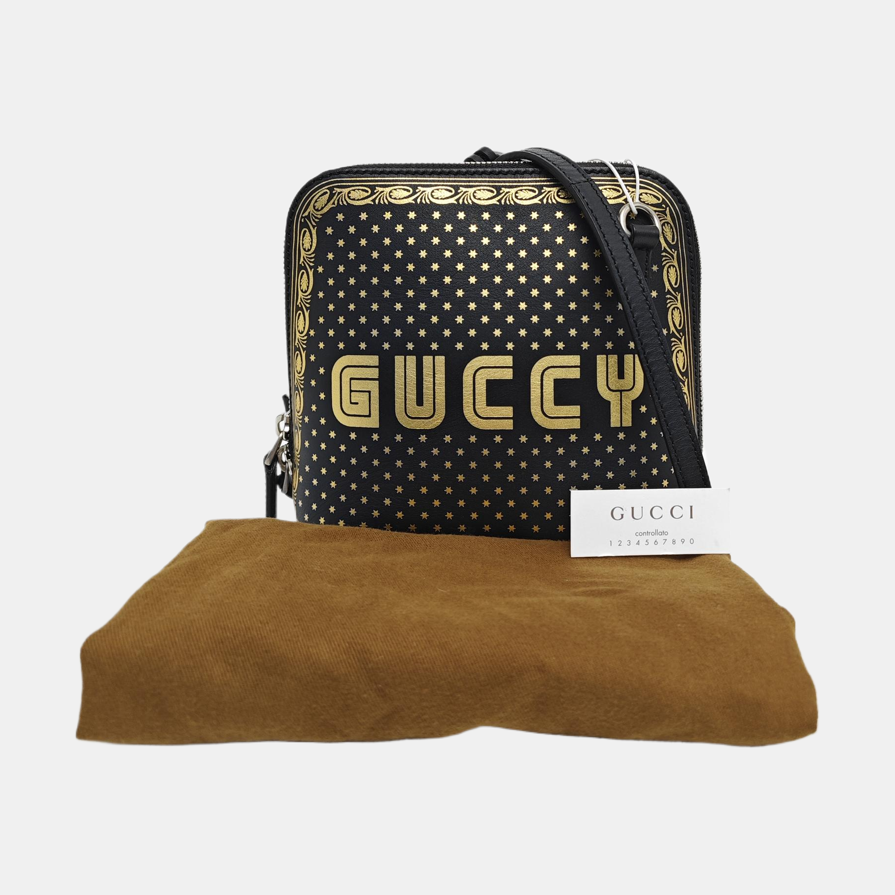 Gucci X Sega Calfskin Black