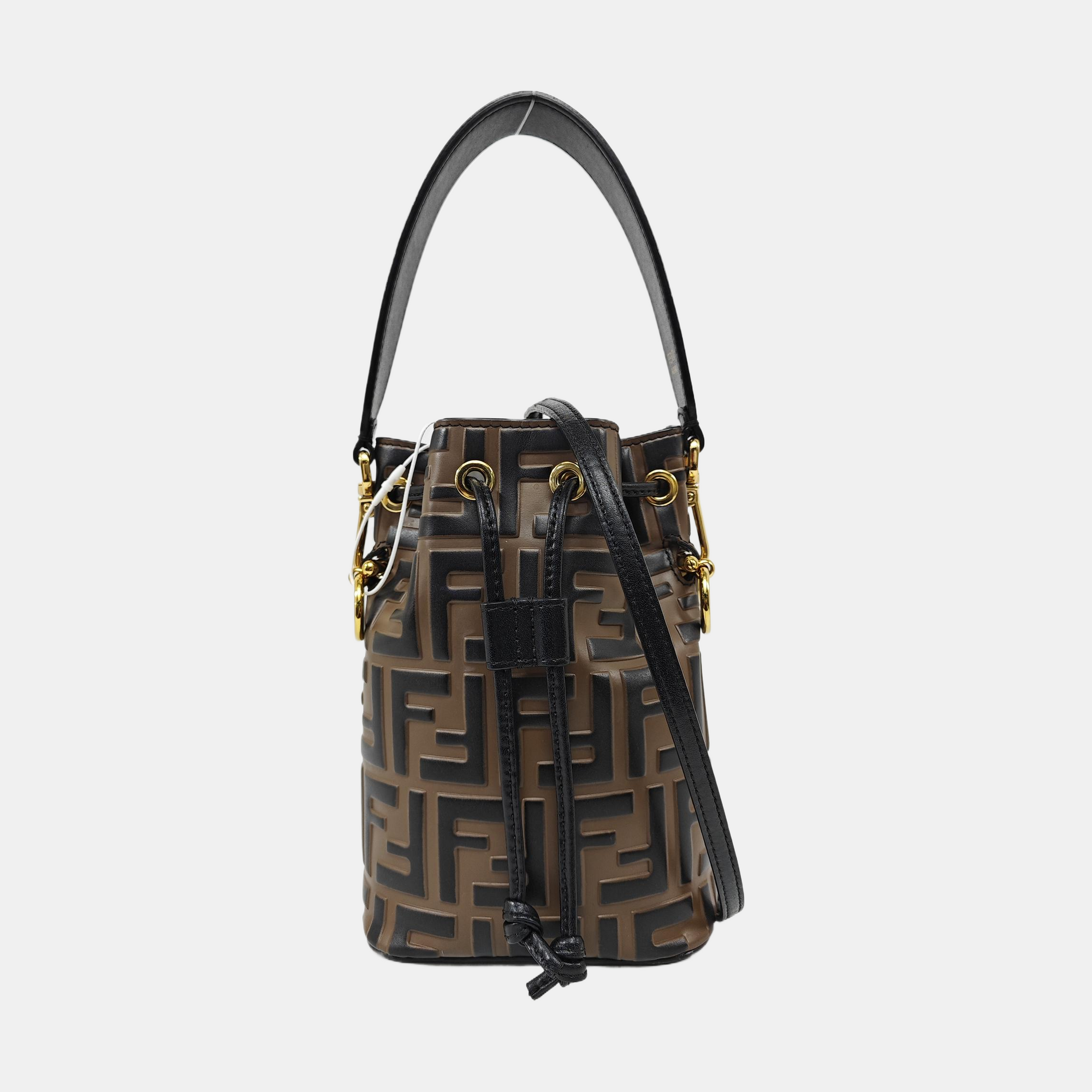 Mon Tresor Mini Monogram Calfskin Brown