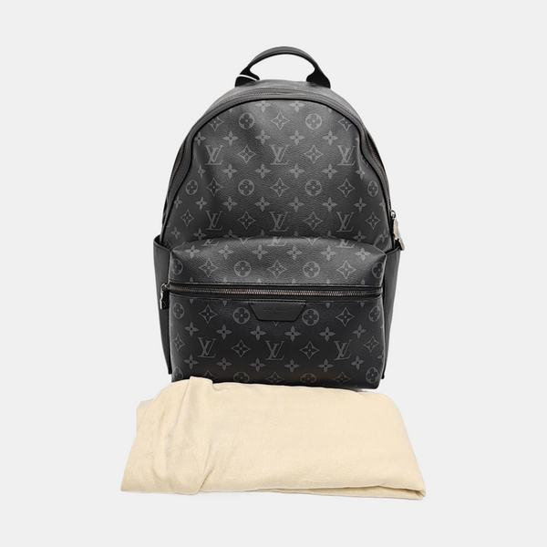 DISCOVERY MM Monogram Coated Canvas Black