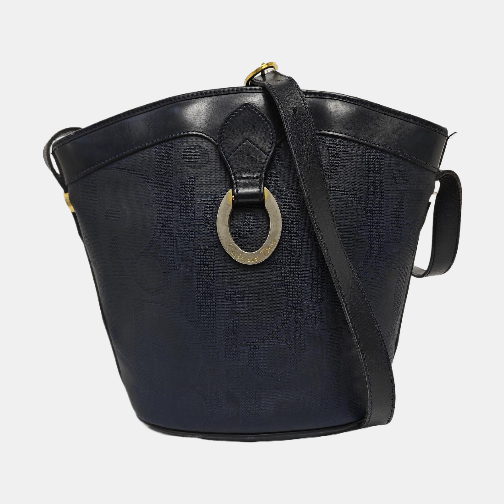 Oblique Calfskin Blue