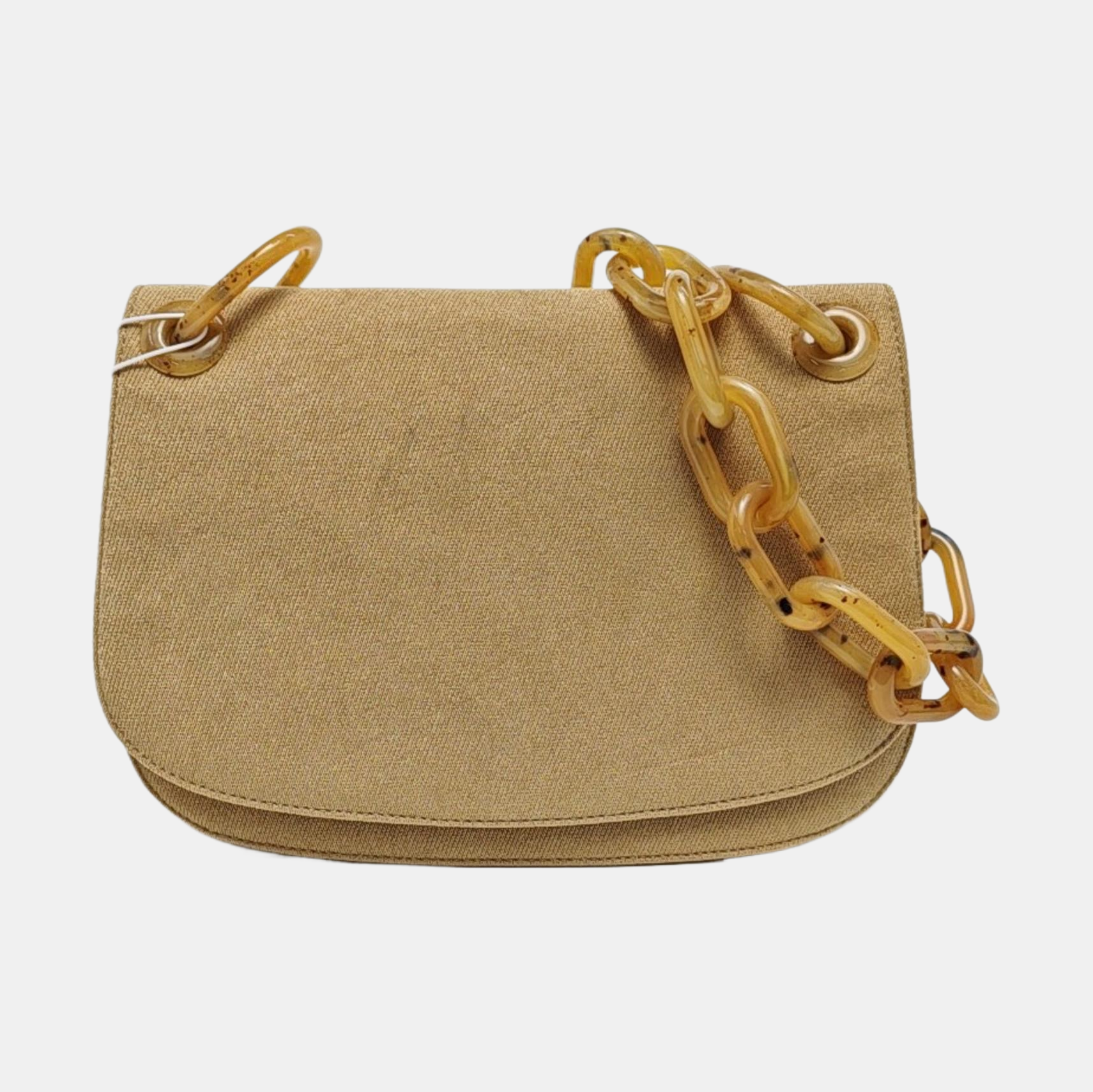 Canvas Shoulder Bag Beige