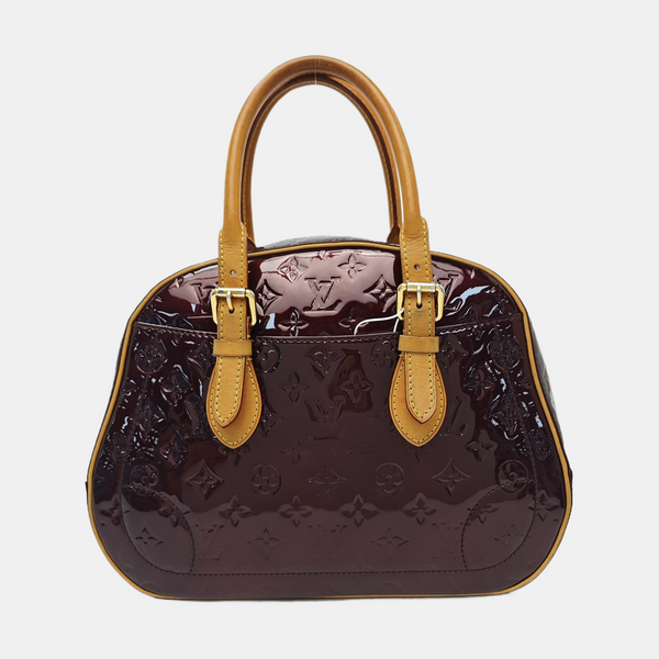 SUMMIT DRIVE Monogram Patent Leather Red