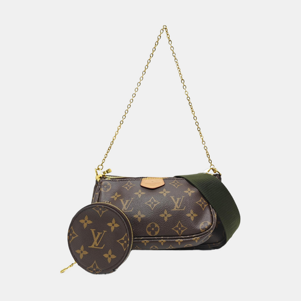 MULTI Monogram Coated Canvas Brown