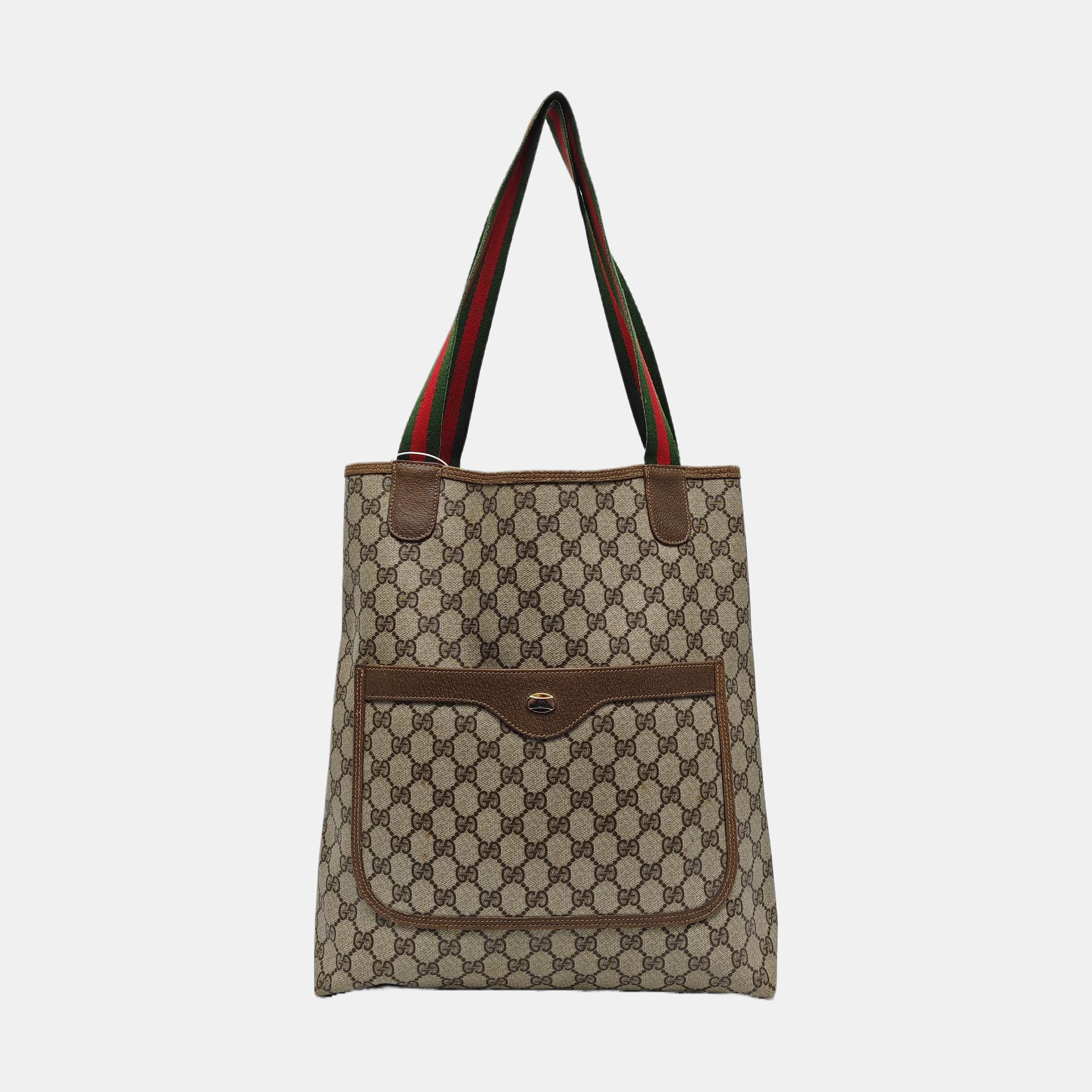GG Supreme Monogram Coated Canvas Beige