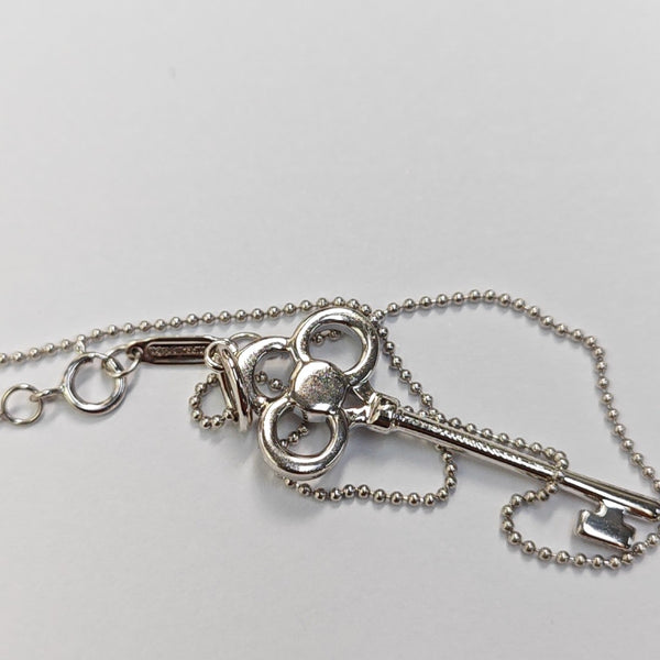 18k White Gold Silver Jewelry Set