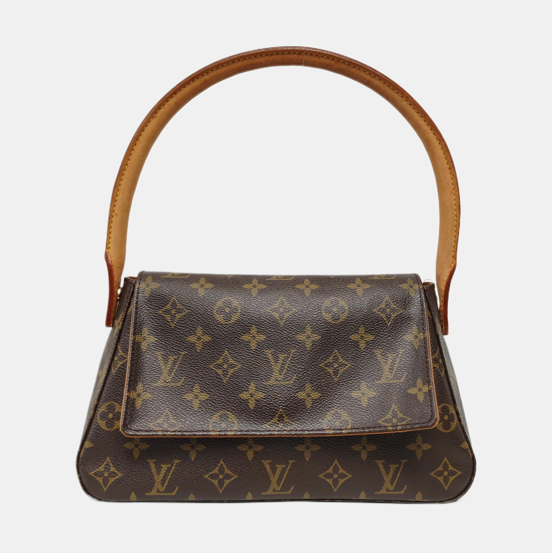 LOOPING PM Monogram Coated Canvas Brown