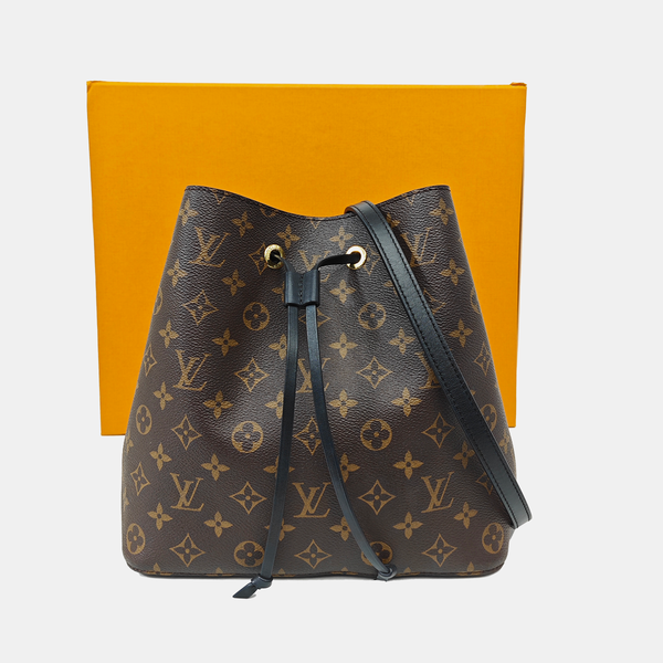 NÉONOÉ MM Monogram Coated Canvas Brown