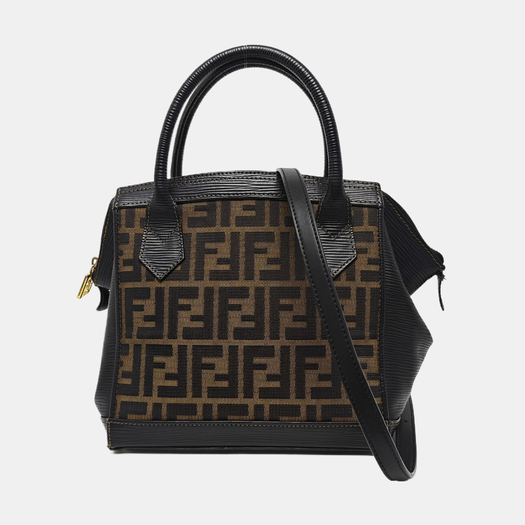 Canvas Shoulder Bag Brown