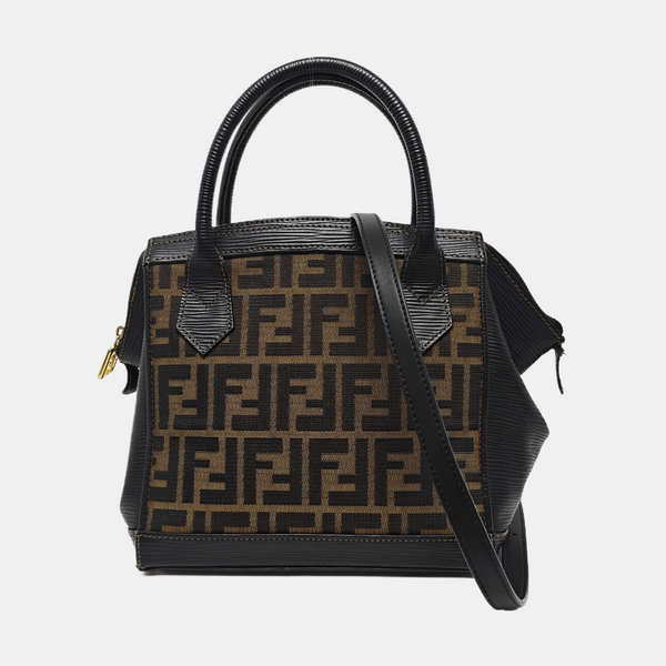 Canvas Shoulder Bag Brown